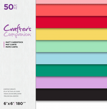 Everyday Brights 6x6 Paper Pad, 50 sheets